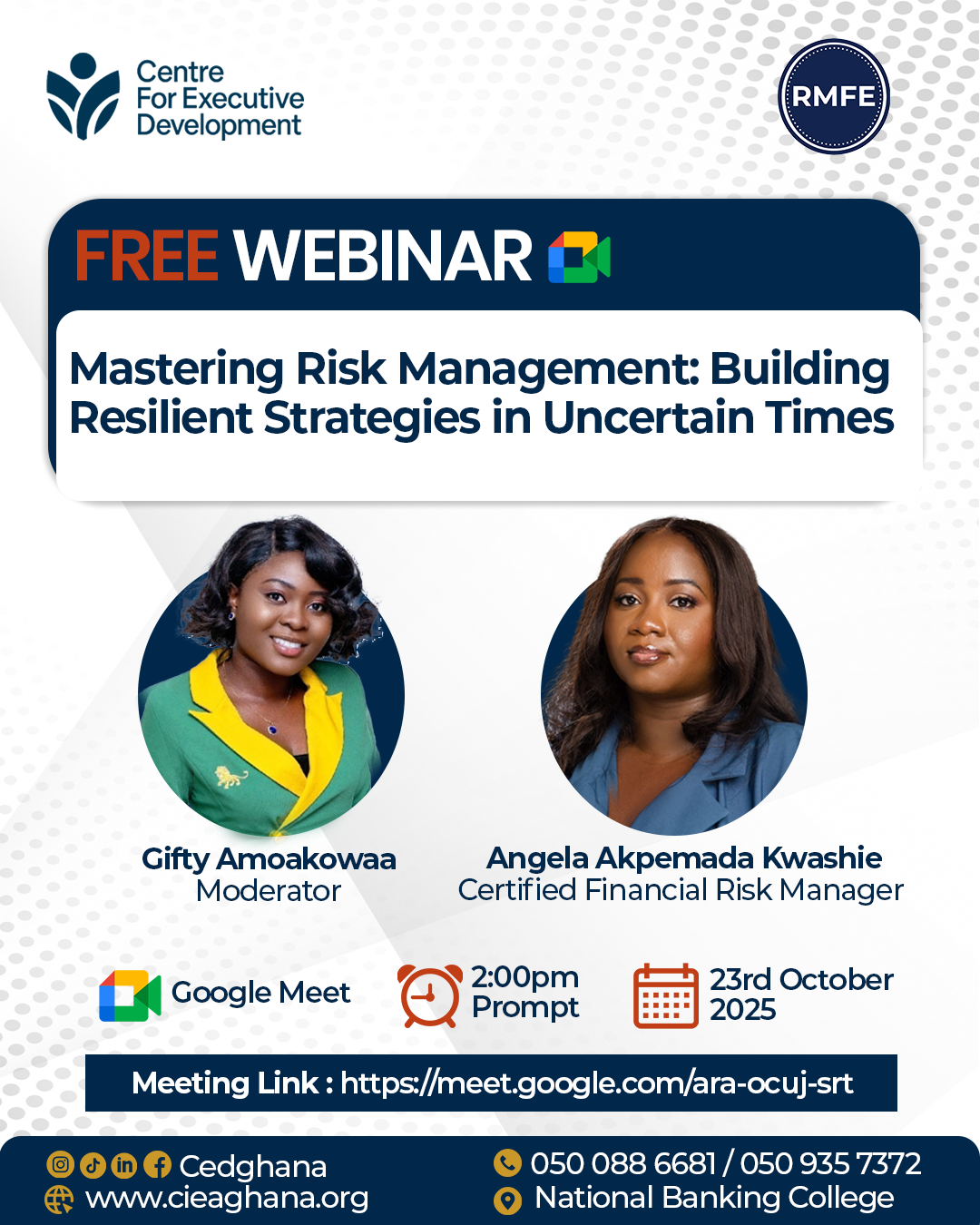 Webinar: Mastering Risk Management: Building Resilient Strategies in Uncertain Times 